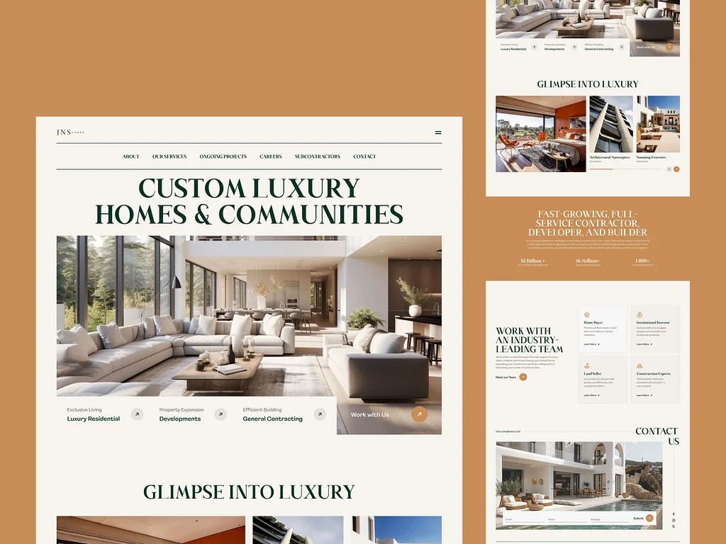 Luxury Real Estate Website